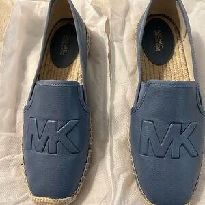 Michael Kors Blue Womens Espadrilles